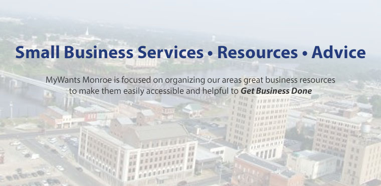 monroe small business services, resources and advice